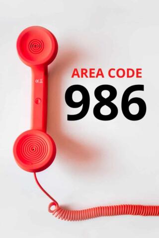 Area Code 986 Meaning